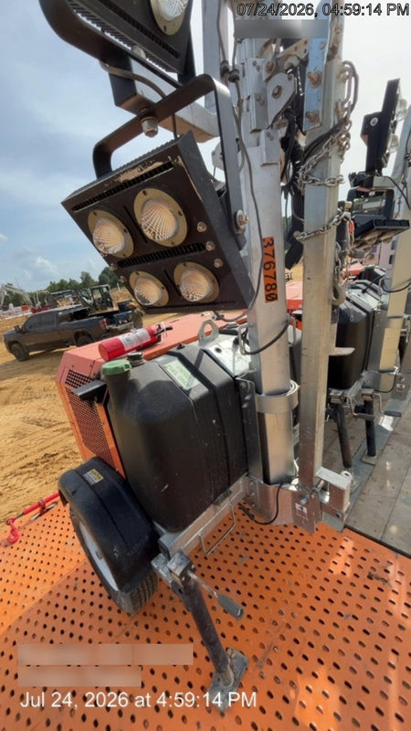 2023 Wanco WLTT-4MM4K Diesel, Deep Sea Controller, Shore Power Plug, Auto Start, (4) 350W LED Floodlights, 4kW Generator, 60 Gal Fuel Tank, 2" Ball, T3