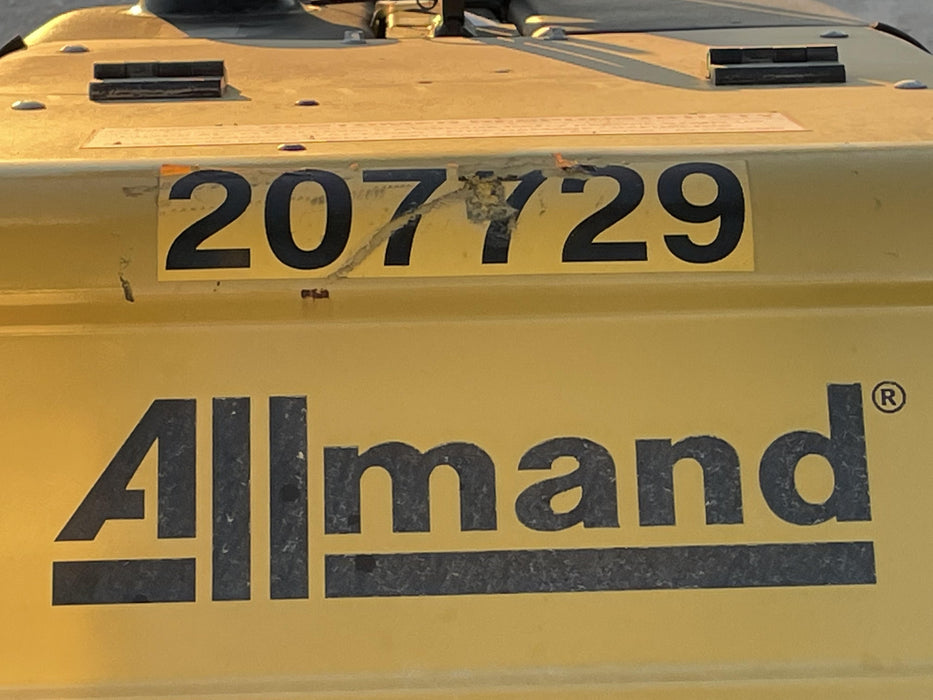 2022 Allmand NLV3GR (4) LED Light Fixture 350W, 23' Vertical Mast, 3kW Prime, Towable, Deep Sea L401, Leveling Jacks, Yanmar T4F 5.8hp