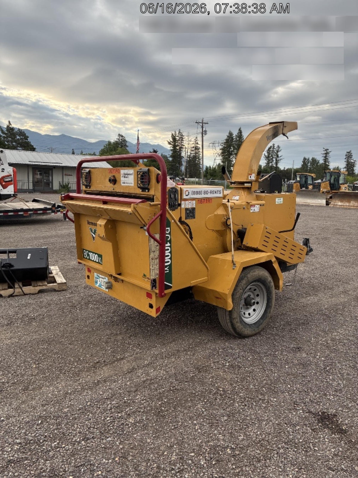 2021 VERMEER BC1000XL Diesel