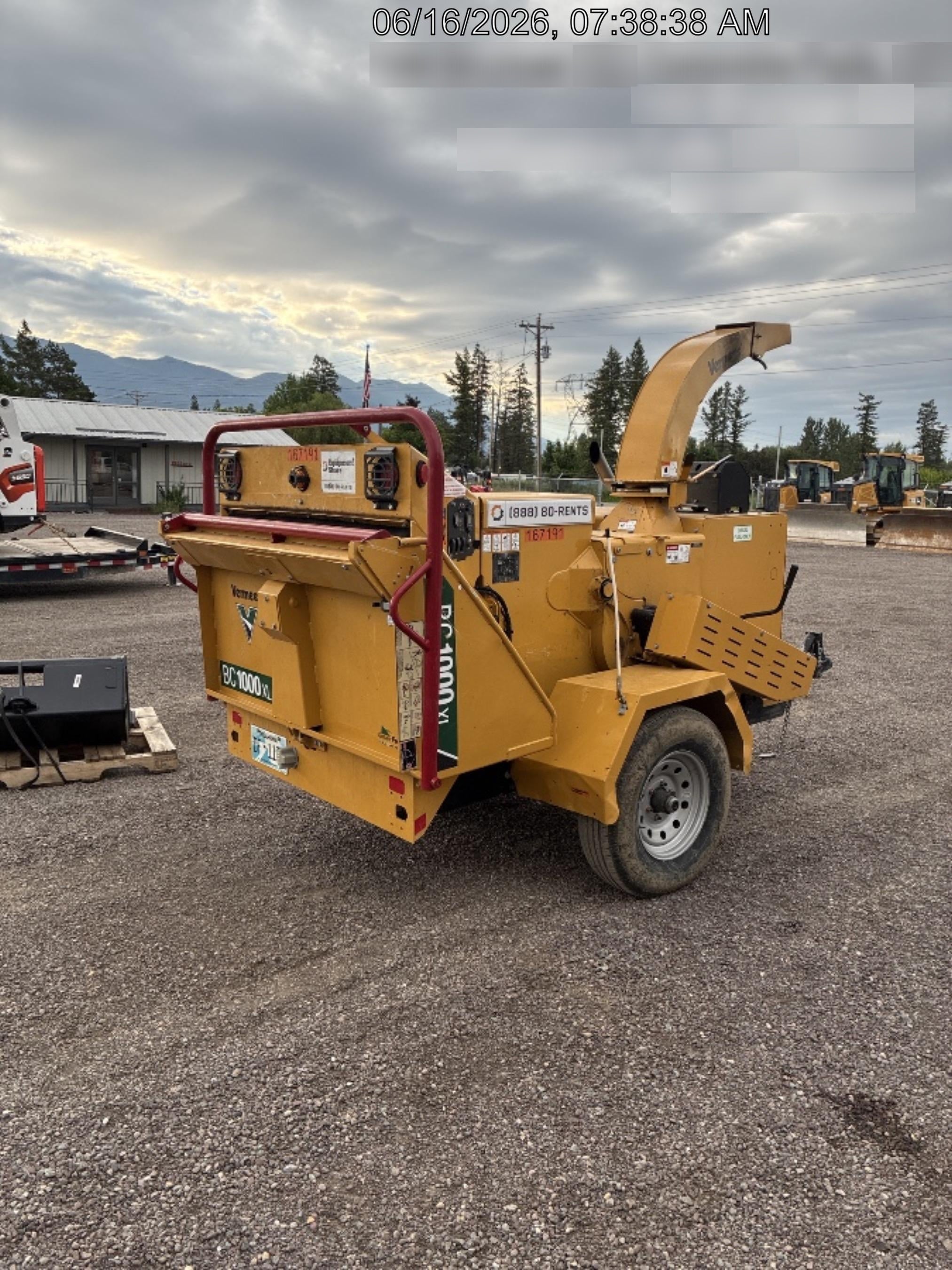 2021 VERMEER BC1000XL Diesel
