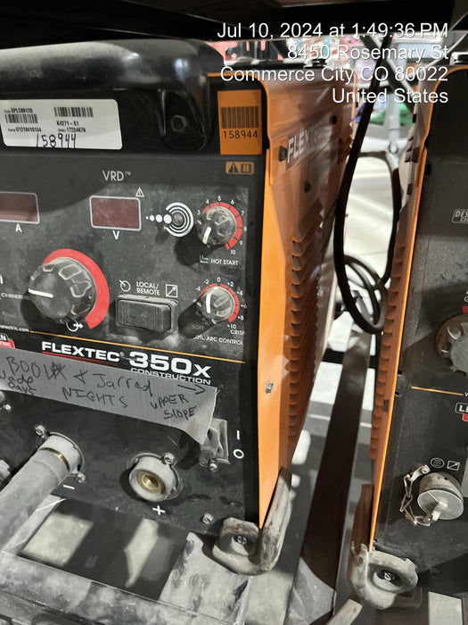 2021 LINCOLN ELECTRIC FLEXTEC 350X