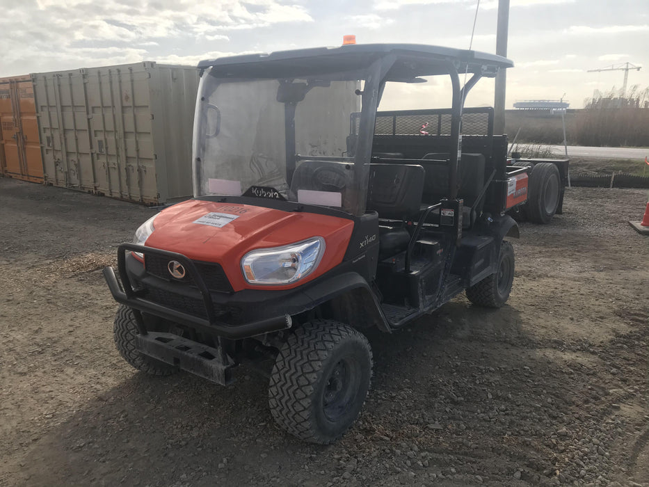 Kubota RTV-X1140W-H Canopy, 4-Seater, Diesel, Windshield Acrylic Clear, Strobe Light, Backup Alarm