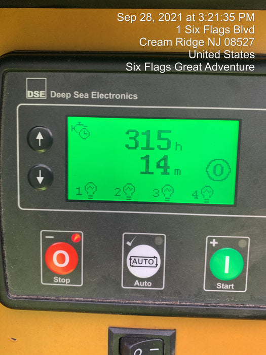 2021 Allmand NLV3GR (4) LED Light Fixture 350W, 23' Vertical Mast, 3kW Prime, Towable, Deep Sea L401, Leveling Jacks, Yanmar T4F 5.8hp