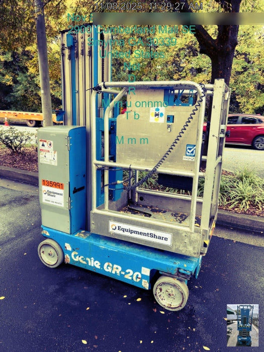 2021 GENIE GR-20