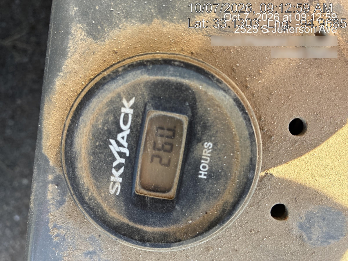 2019 Skyjack SJIII-3219 Standard Options, Trojan Batteries