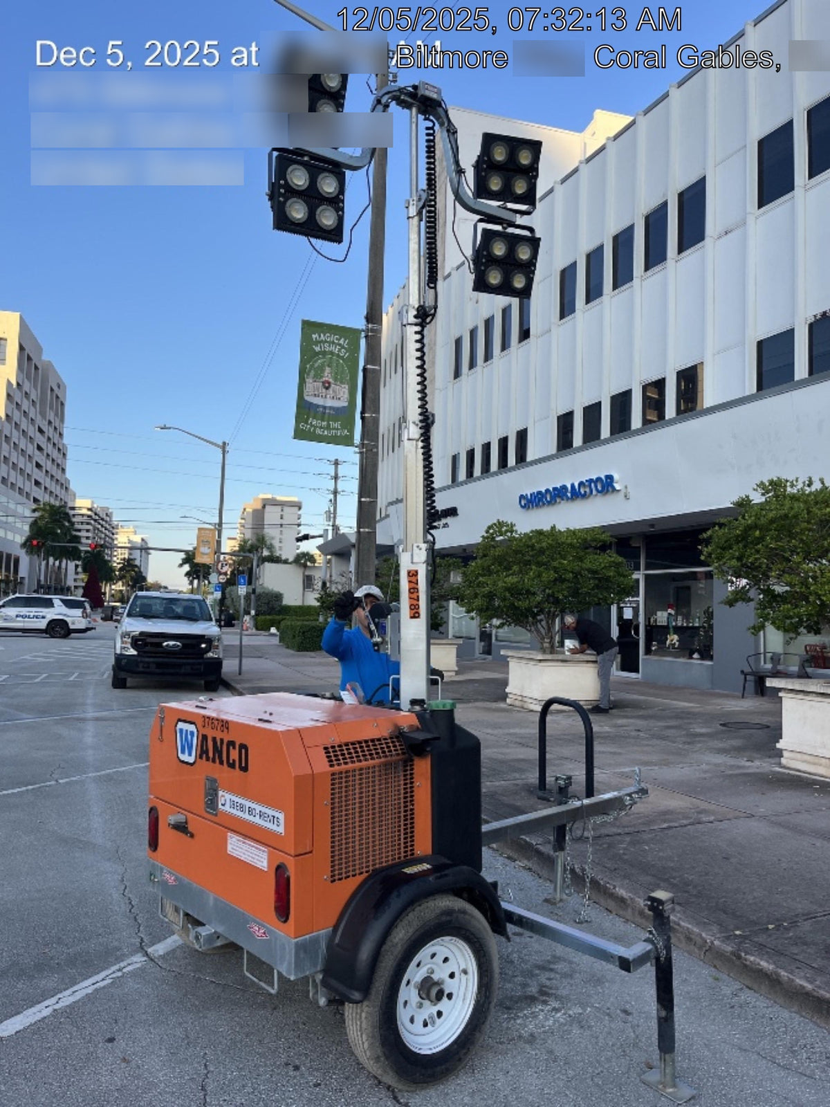 2023 Wanco WLTT-4MM4K Diesel, Deep Sea Controller, Shore Power Plug, Auto Start, (4) 350W LED Floodlights, 4kW Generator, 60 Gal Fuel Tank, 2" Ball, T3