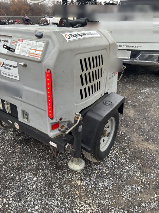 2019 Wacker Neuson LTV6L-MH Mobile Light Tower w/Fuel Level Sensor Installed