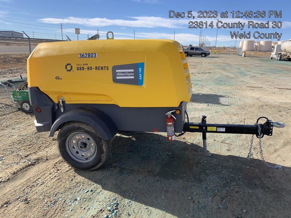 2023 ATLAS COPCO XAS188 CWK