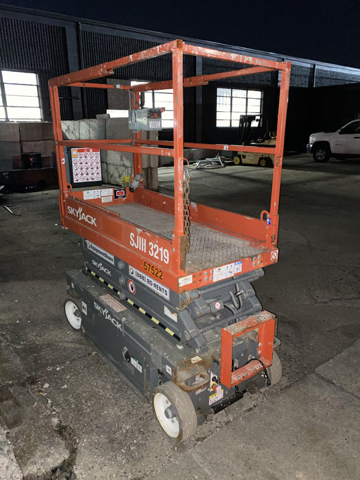 2016 Skyjack SJIII-3219 Standard Rental Specs