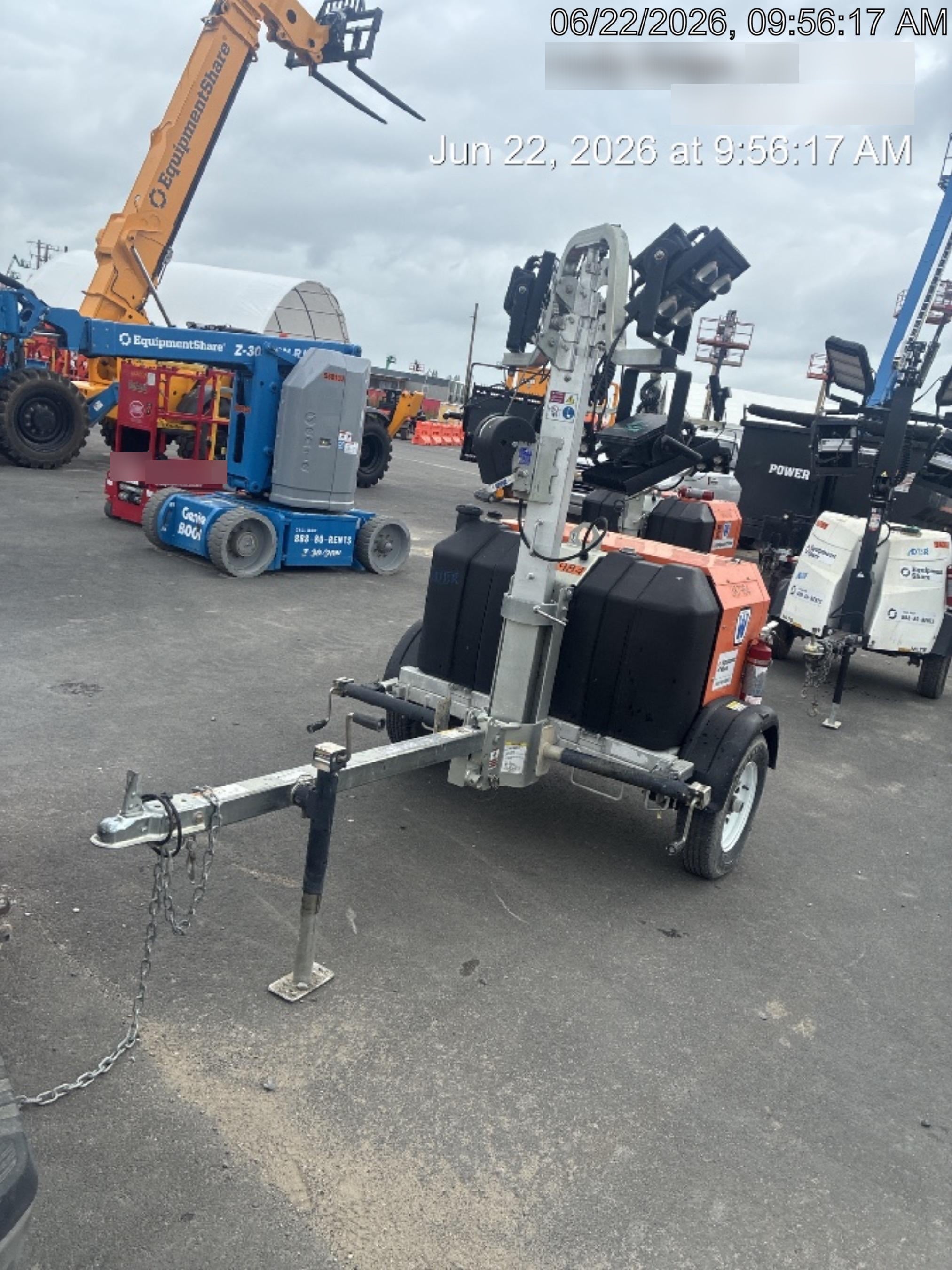 2024 Wanco WLTT-4MM4K Diesel, Deep Sea Controller, Shore Power Plug, Auto Start, (4) 350W LED Floodlights, 4kW Generator, 60 Gal Fuel Tank, 2" Ball, T3