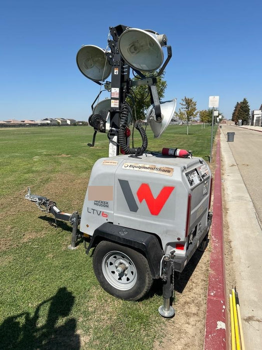 2019 Wacker Neuson LTV6L-MH Wacker Neuson LTV6L Mobile Light Tower w/Fuel Level Sensor Installed