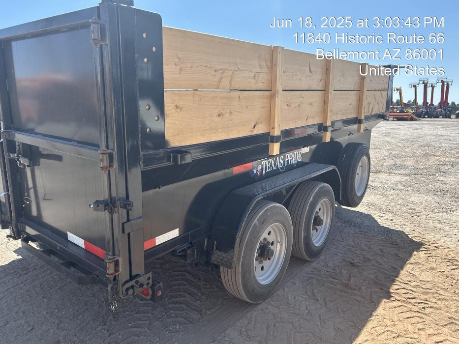 2025 TEXAS PRIDE TRAILERS DT714416KBP