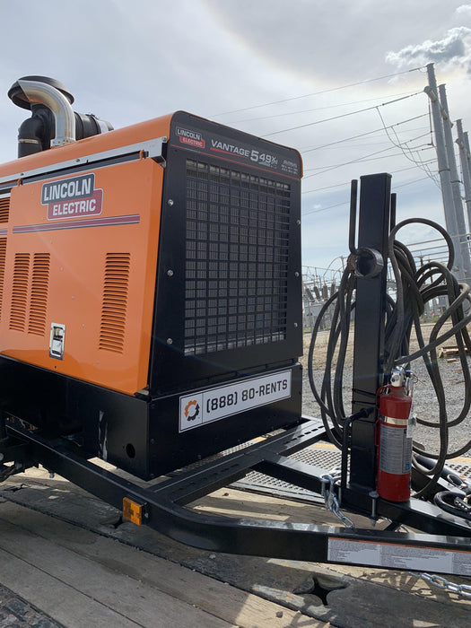 2022 Lincoln Electric Vantage 549X Crosslink Technology, Trailer Mounted, ES Decals, T3