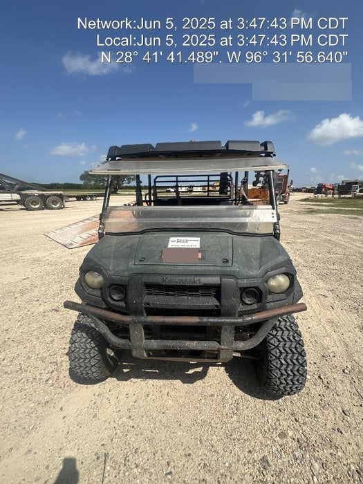 2018 Kawasaki Mule PRO-DXT Kawasaki Mule 4x4 Diesel UTV w/Hard Top, Windshield, Beacon, Backup Alarm, ES Keypad/Hardware Installed
