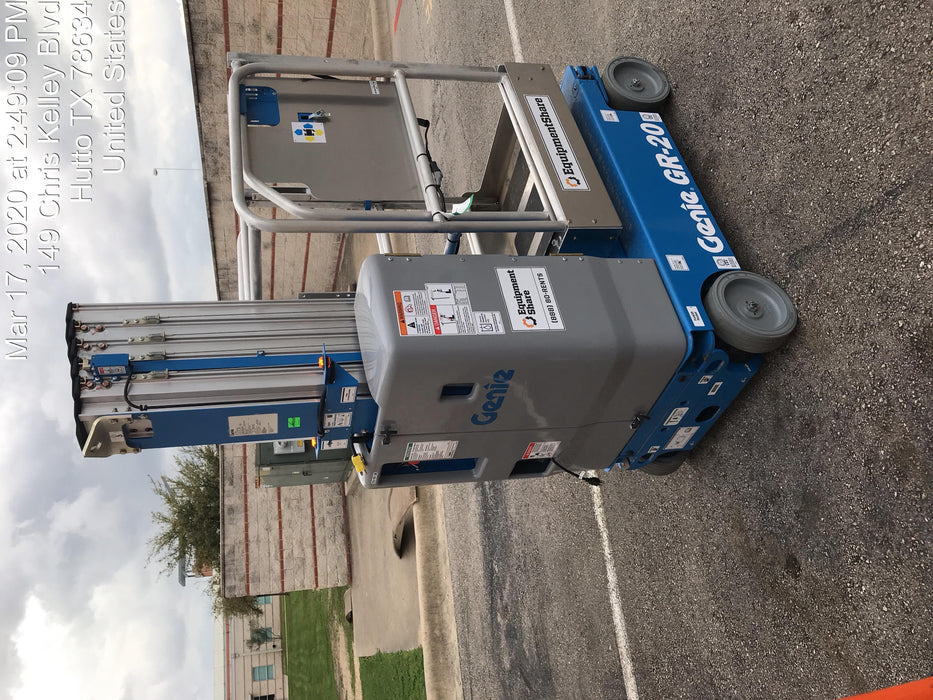 2020 GENIE GR-20