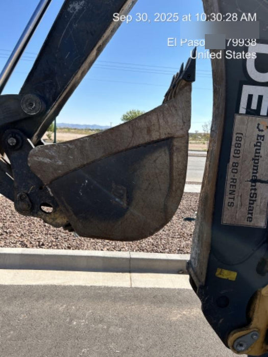 2019 John Deere 310LEP 4wd, Canopy, Standard dipper, ISO, Rear Auxiliary Hydraulics, Manual QC