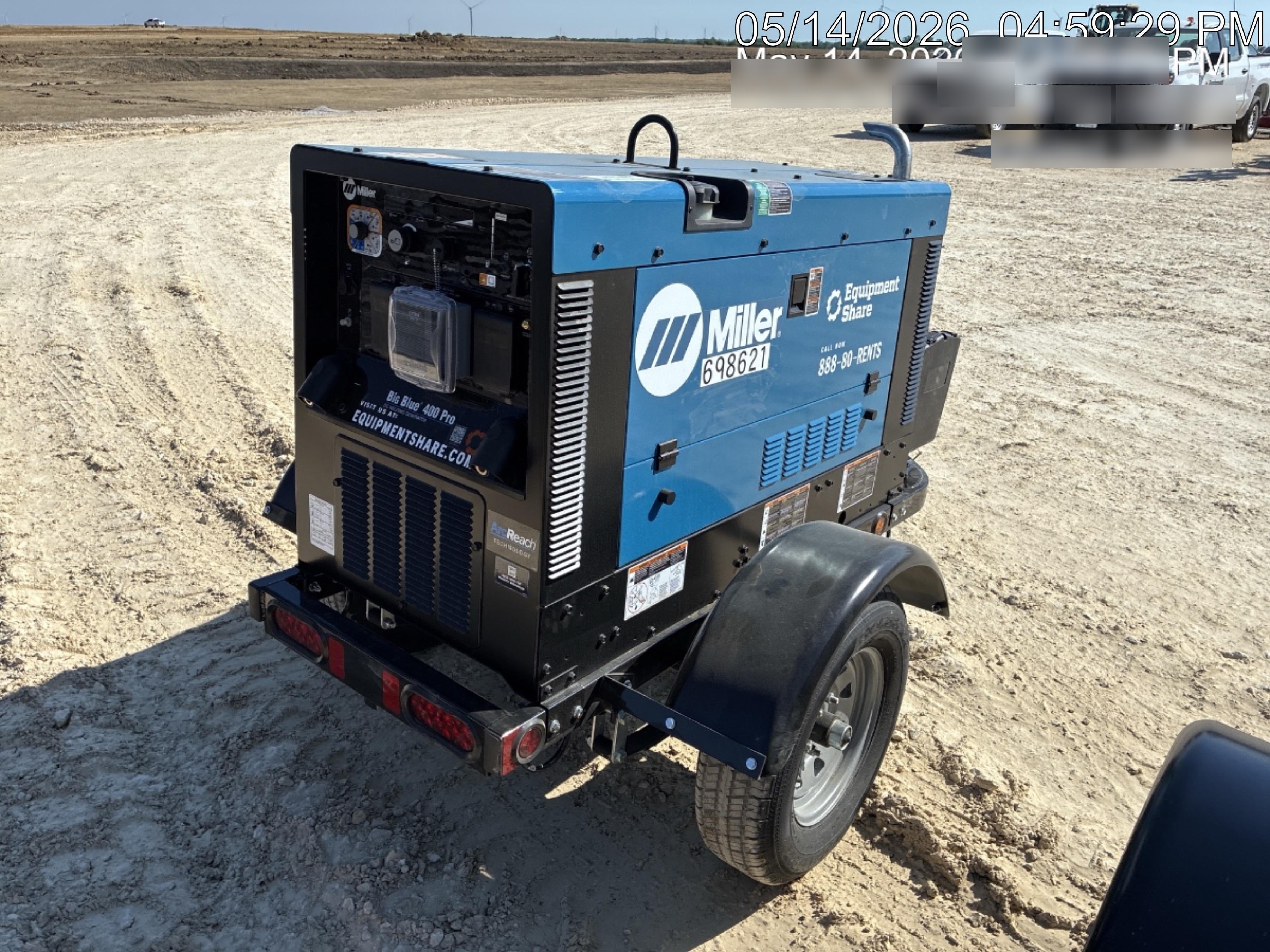 2026 MILLER ELECTRIC BIG BLUE 400