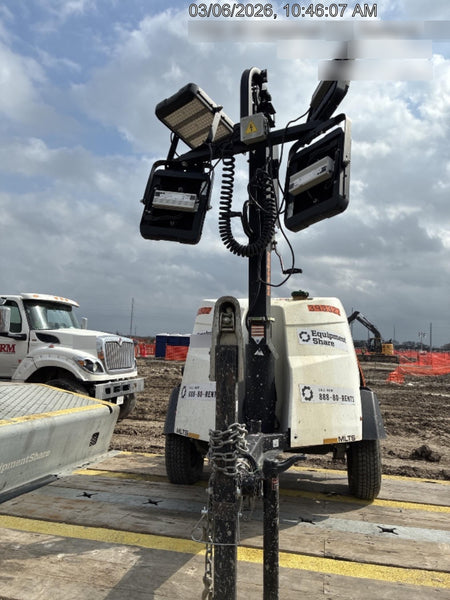 2024 Generac MLT2 Diesel, Flex Switch 120V Input, Powerzone Controller, 
(4) 320W LED Lights, 4kW Generator, 39.9 Gal Fuel Tank, 2" Ball, T3