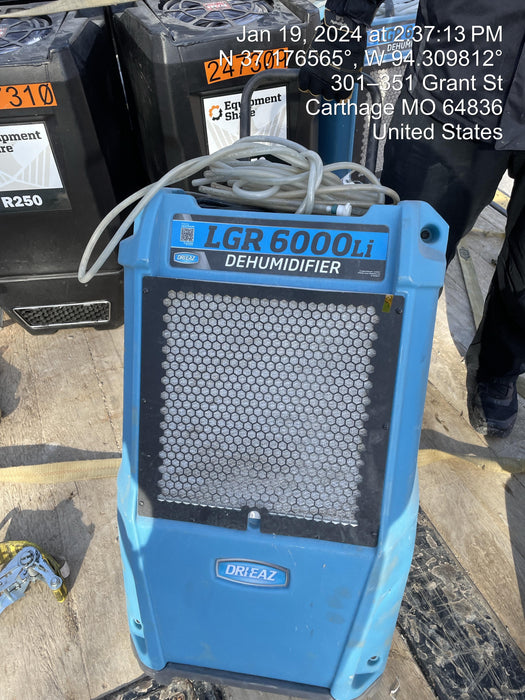 2020 DRI-EAZ LGR6000Li