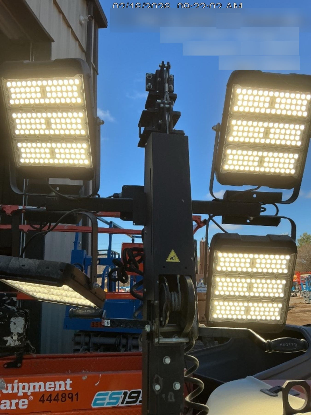 2023 Generac MLT2 Diesel, Flex Switch 120V Input, Powerzone Controller, 
(4) 320W LED Lights, 4kW Generator, 39.9 Gal Fuel Tank, 2" Ball, T3