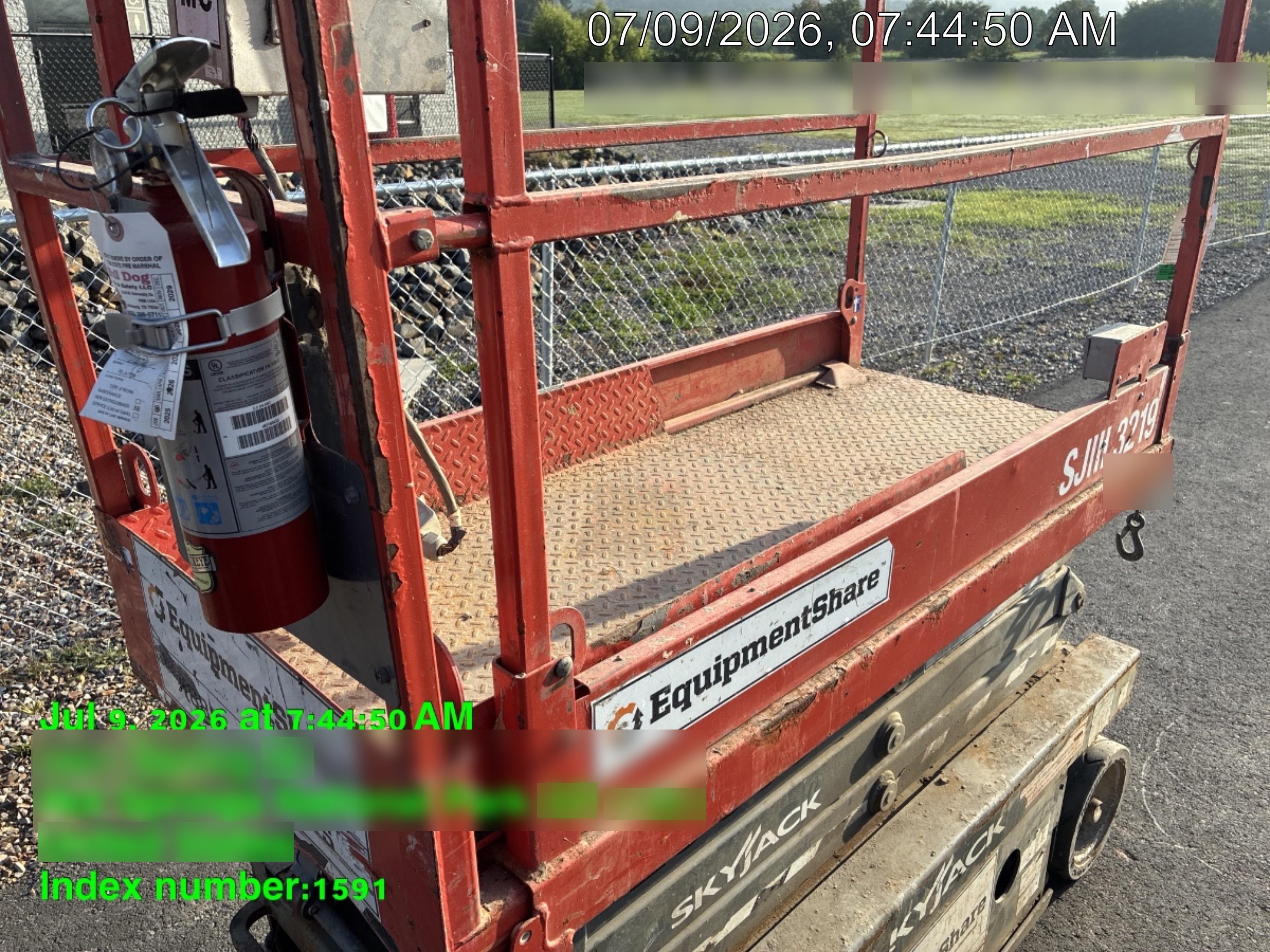 2019 Skyjack SJIII-3219 Standard w/Trojan Batteries