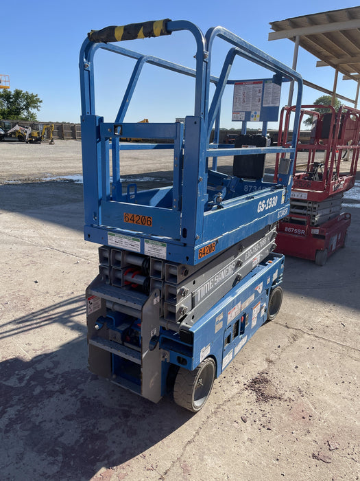 2020 Genie GS-1930 Solid Non Marking Tires, Beacon, Folding rails with half height swing gate
