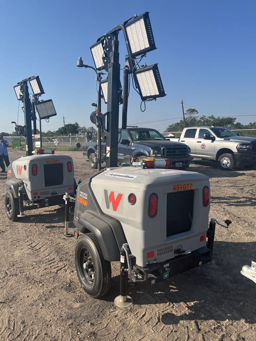 2024 Wacker Neuson LTT4 Diesel, Kohler KDW702, Deep Sea Controller, Auto Start, LED 320W, Bypass Outlet, T3