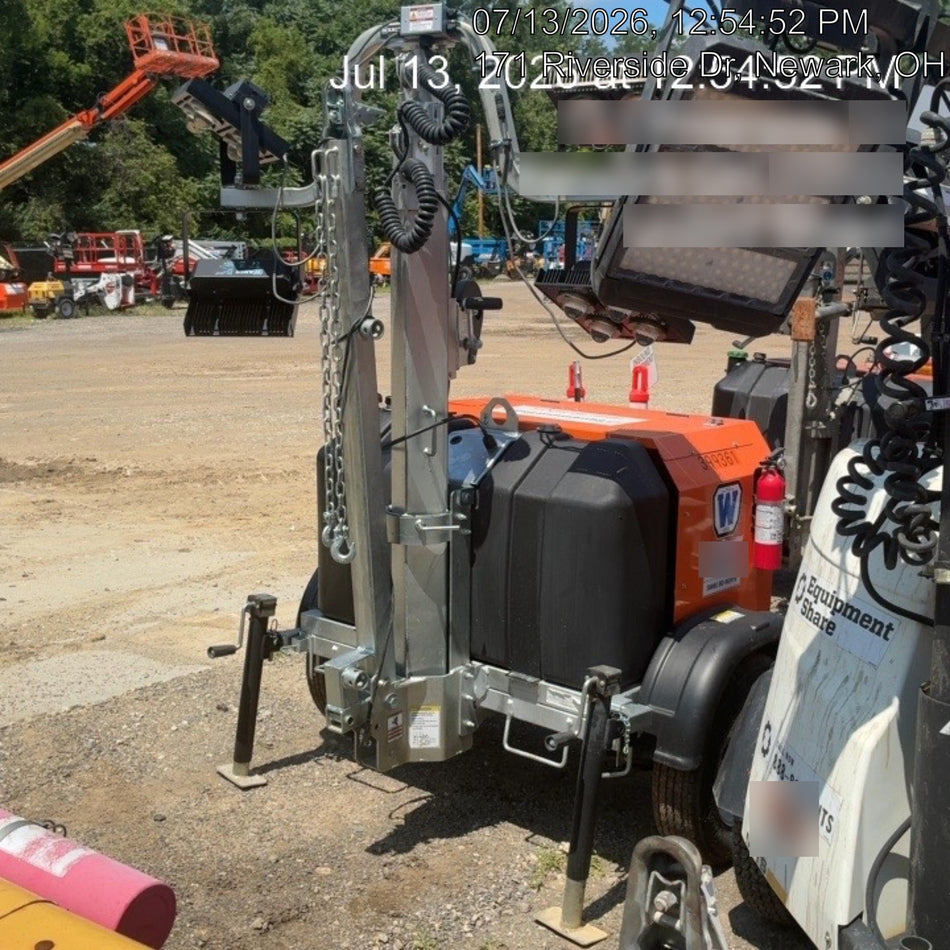 2024 Wanco WLTT-4MM4K Diesel, Deep Sea Controller, Shore Power Plug, Auto Start, (4) 350W LED Floodlights, 4kW Generator, 60 Gal Fuel Tank, 2" Ball, T3