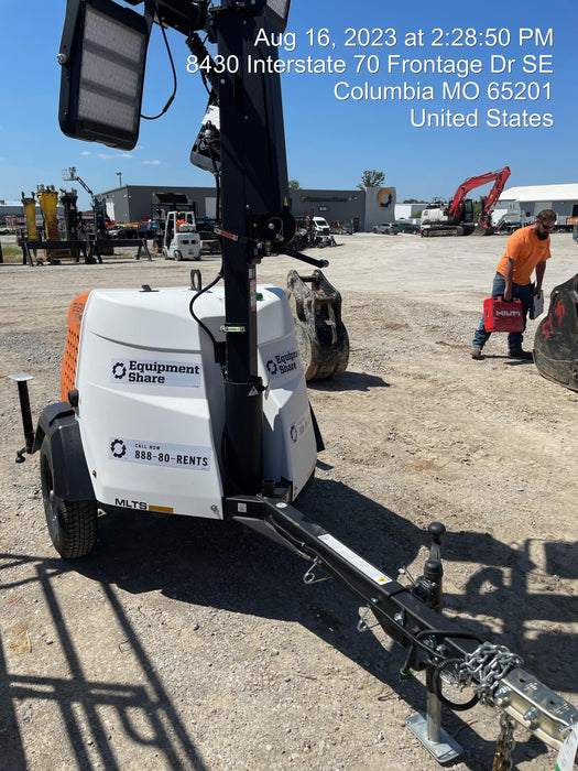 2023 Generac MLT2 Diesel, Flex Switch 120V Input, Powerzone Controller, (4) 320W LED Lights, 4kW Generator, 39.9 Gal Fuel Tank, 2" Ball, T3