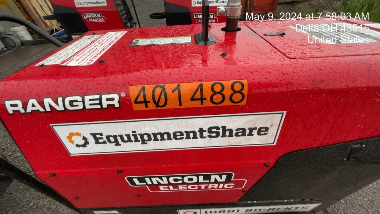 2024 Lincoln Electric Ranger 305 LPG Ranger 305 LPG, Undercarriage, Tank Holder & Strap, 10kw AC Gen, 25hp Kohler LPG Eng