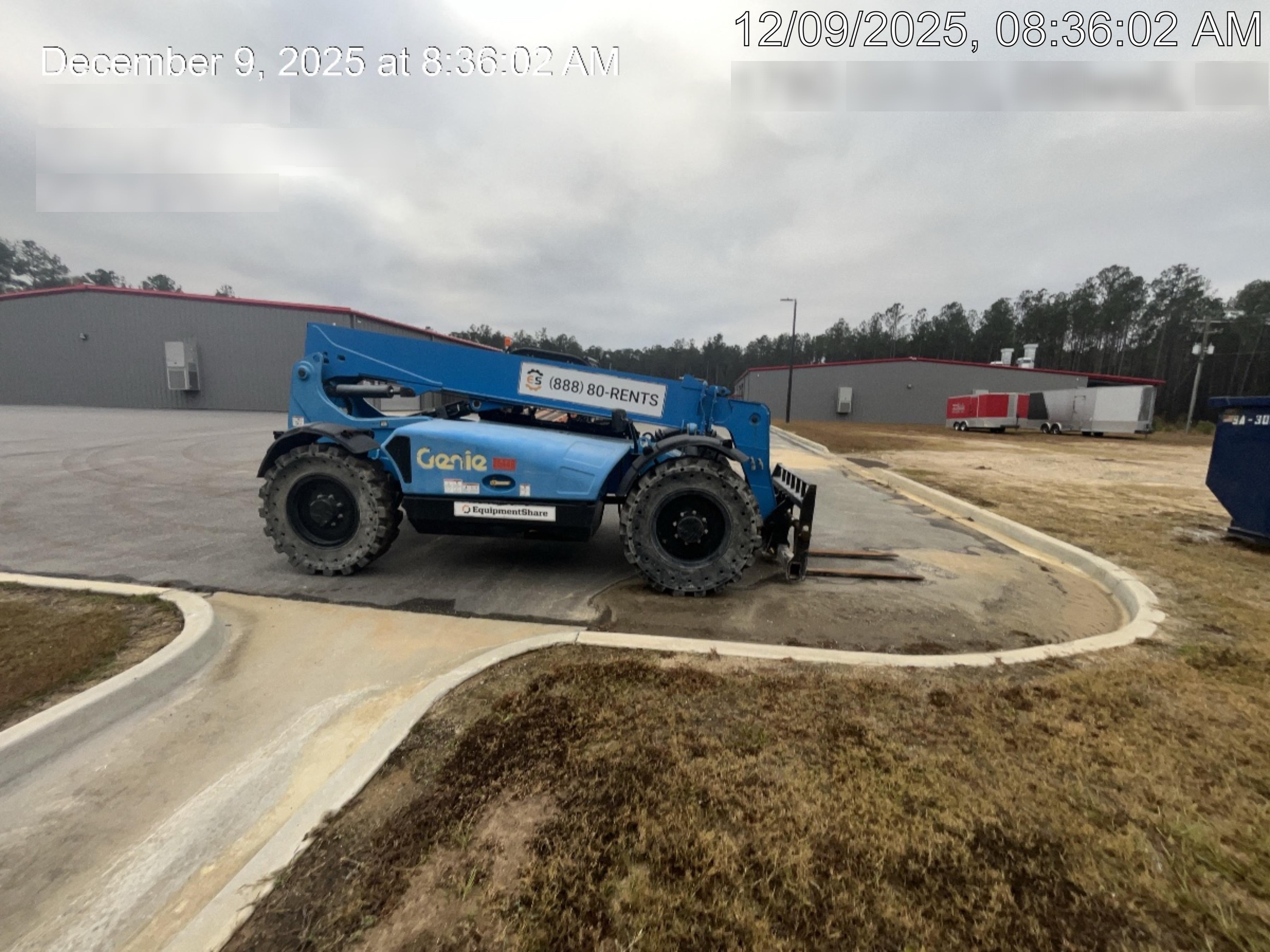 2019 Genie GTH-636 Canopy, Solid RT Tires, LED Work Lights, Beacon