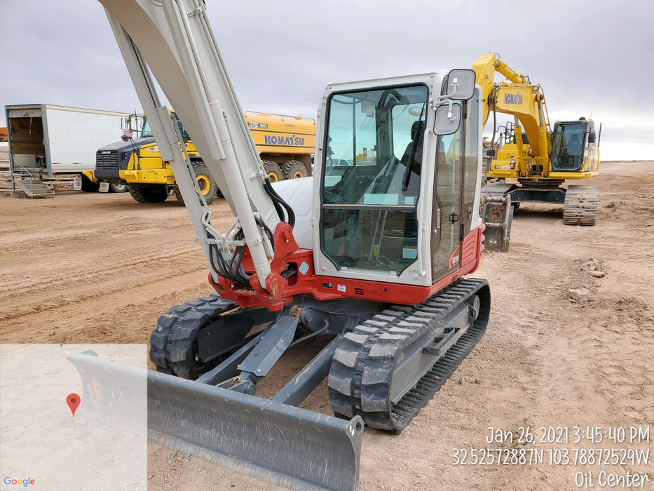 2020 Takeuchi TB290C Cab/Heat/Air, Rubber Tracks, Manual TAG QC