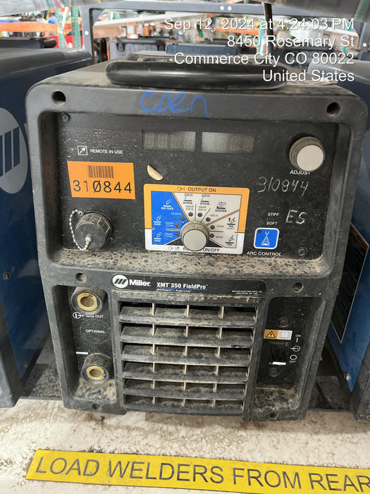 2023 MILLER ELECTRIC XMT 350