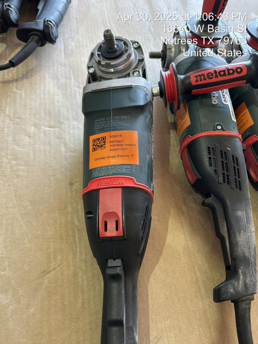 2025 METABO WEPB24-180MVT