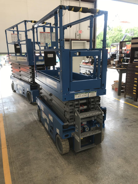 2020 Genie GS-1930 Solid Non Marking Tires, Beacon, Folding rails with half height swing gate