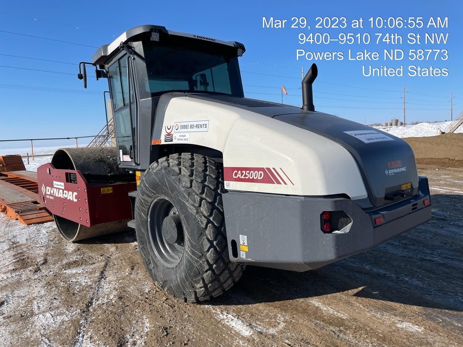 2023 DYNAPAC CA2500D