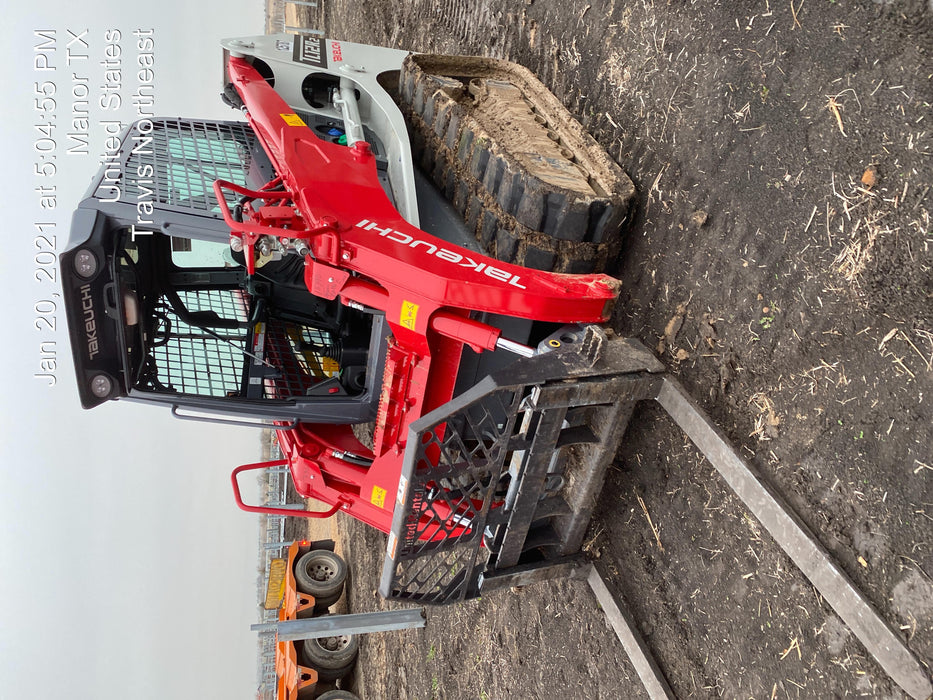 2020 Takeuchi TL12R2-CR Cab/Heat/Air, Hydraulic QC