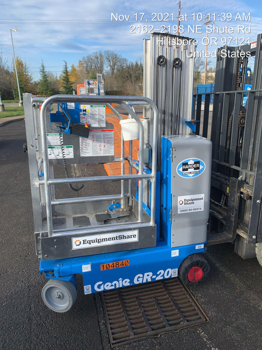 2020 GENIE GR-20