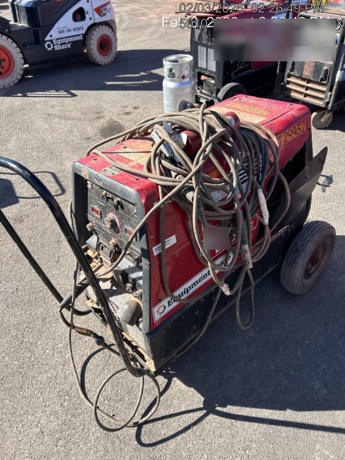 2021 Lincoln Electric Ranger 305 LPG K3430-1, Ranger 305 LPG, Undercarriage, Tank Holder & Strap, 10kw AC Gen, 25hp Kohler LPG Eng