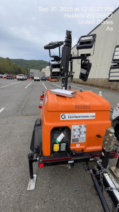 2023 Generac MLT2 Diesel, Flex Switch 120V Input, Powerzone Controller, 
(4) 320W LED Lights, 4kW Generator, 39.9 Gal Fuel Tank, 2" Ball, T3