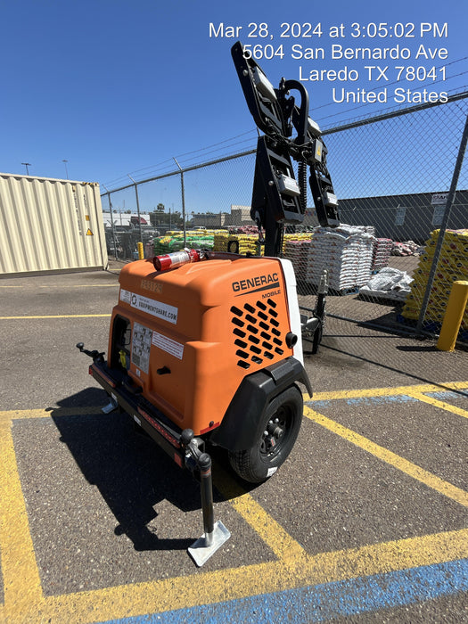 2024 Generac MLT2 Diesel, Flex Switch 120V Input, Powerzone Controller, 
(4) 320W LED Lights, 4kW Generator, 39.9 Gal Fuel Tank, 2" Ball, T3