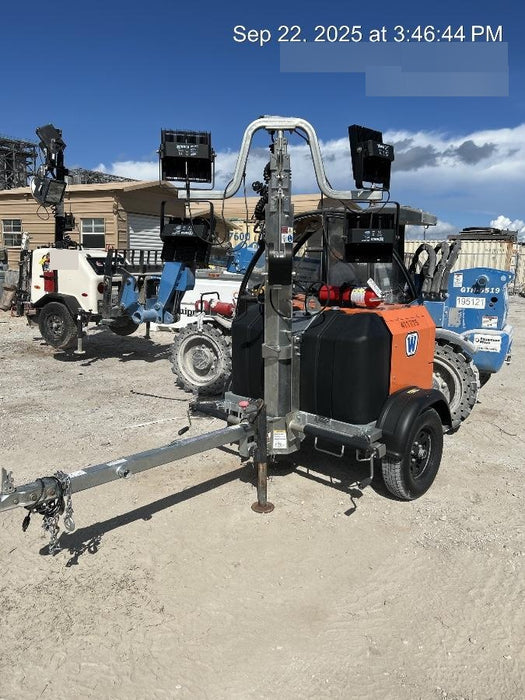 2024 Wanco WLTT-4MM4K Diesel, Deep Sea Controller, Shore Power Plug, Auto Start, (4) 350W LED Floodlights, 4kW Generator, 60 Gal Fuel Tank, 2" Ball, T3
