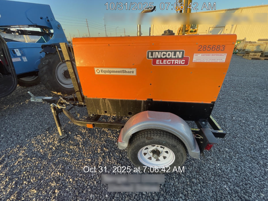 2022 Lincoln Electric LE400 Kubota V1505, Trlr, Cable Rack, Light Kit, ES Decals, T3