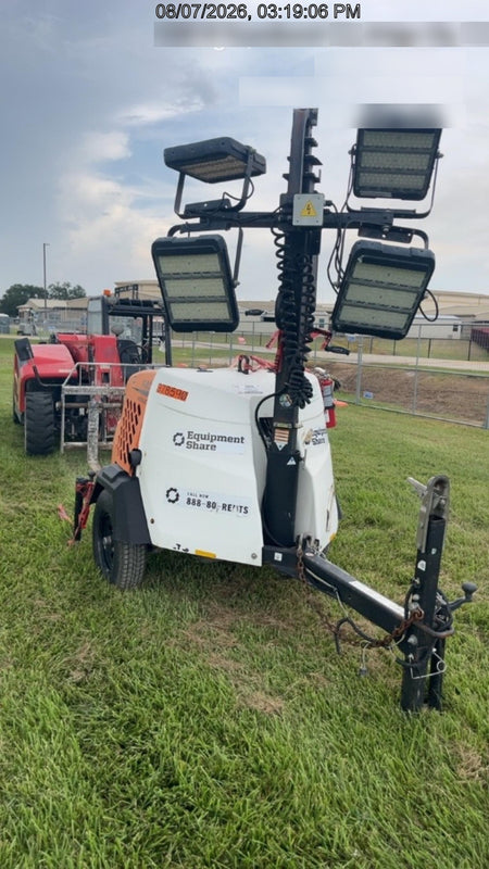 2023 Generac MLT2 Diesel, Flex Switch 120V Input, Powerzone Controller, 
(4) 320W LED Lights, 4kW Generator, 39.9 Gal Fuel Tank, 2" Ball, T3
