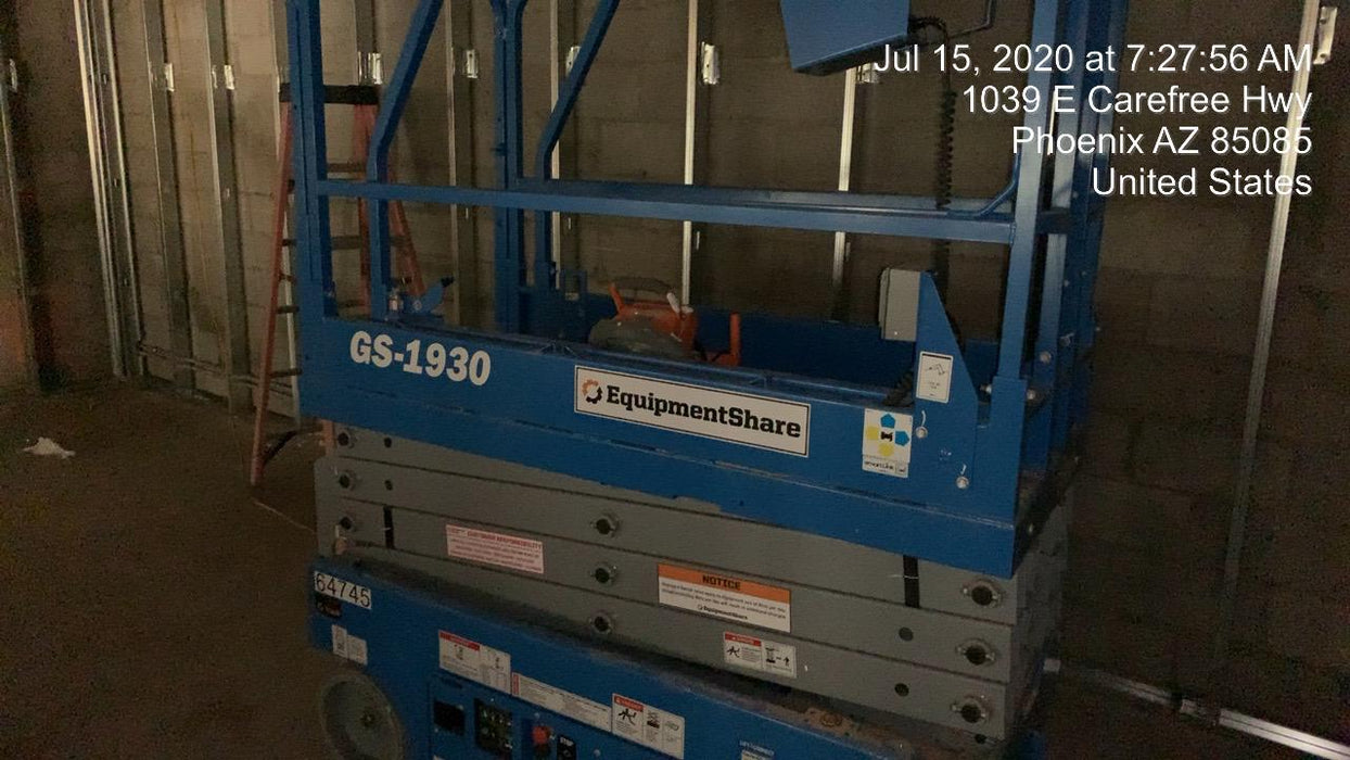 2020 Genie GS-1930 Standard Machine