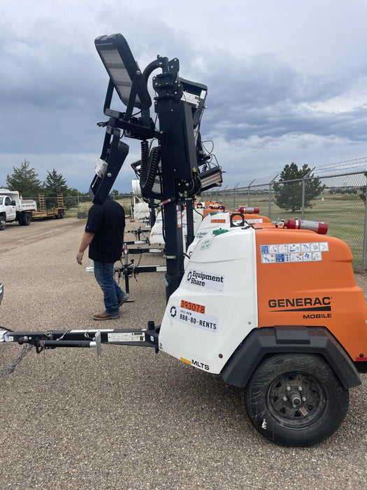 2024 Generac MLT2 Diesel, Flex Switch 120V Input, Powerzone Controller, 
(4) 320W LED Lights, 4kW Generator, 39.9 Gal Fuel Tank, 2" Ball, T3