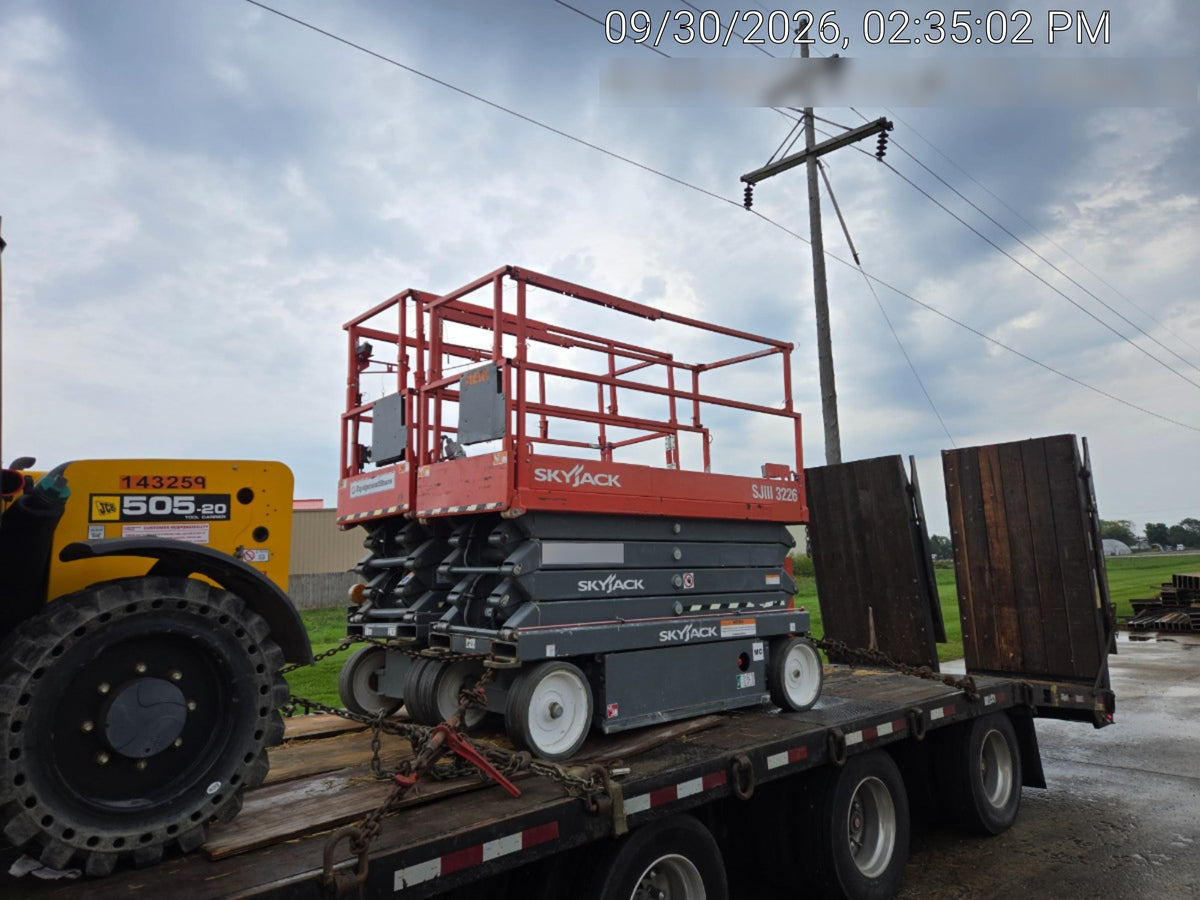 2018 Skyjack SJIII-3226 Standard Rental Specs
