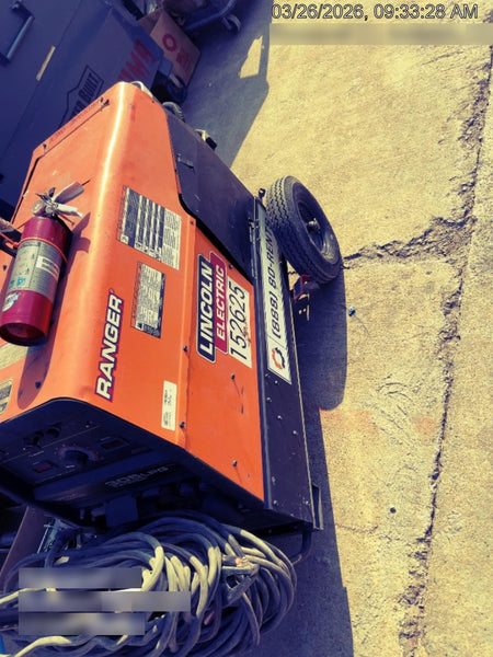 2021 Lincoln Electric Ranger 305 LPG LPG One-Pak (includes undercarriage, tank holder & tank strap) ORANGE