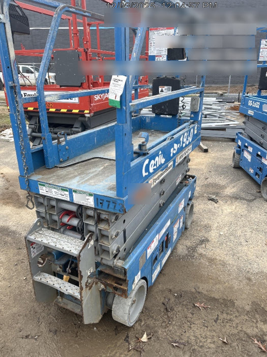 2018 Genie GS-1930 Genie GS-1930 w/Fixed Rail, Chain Entry