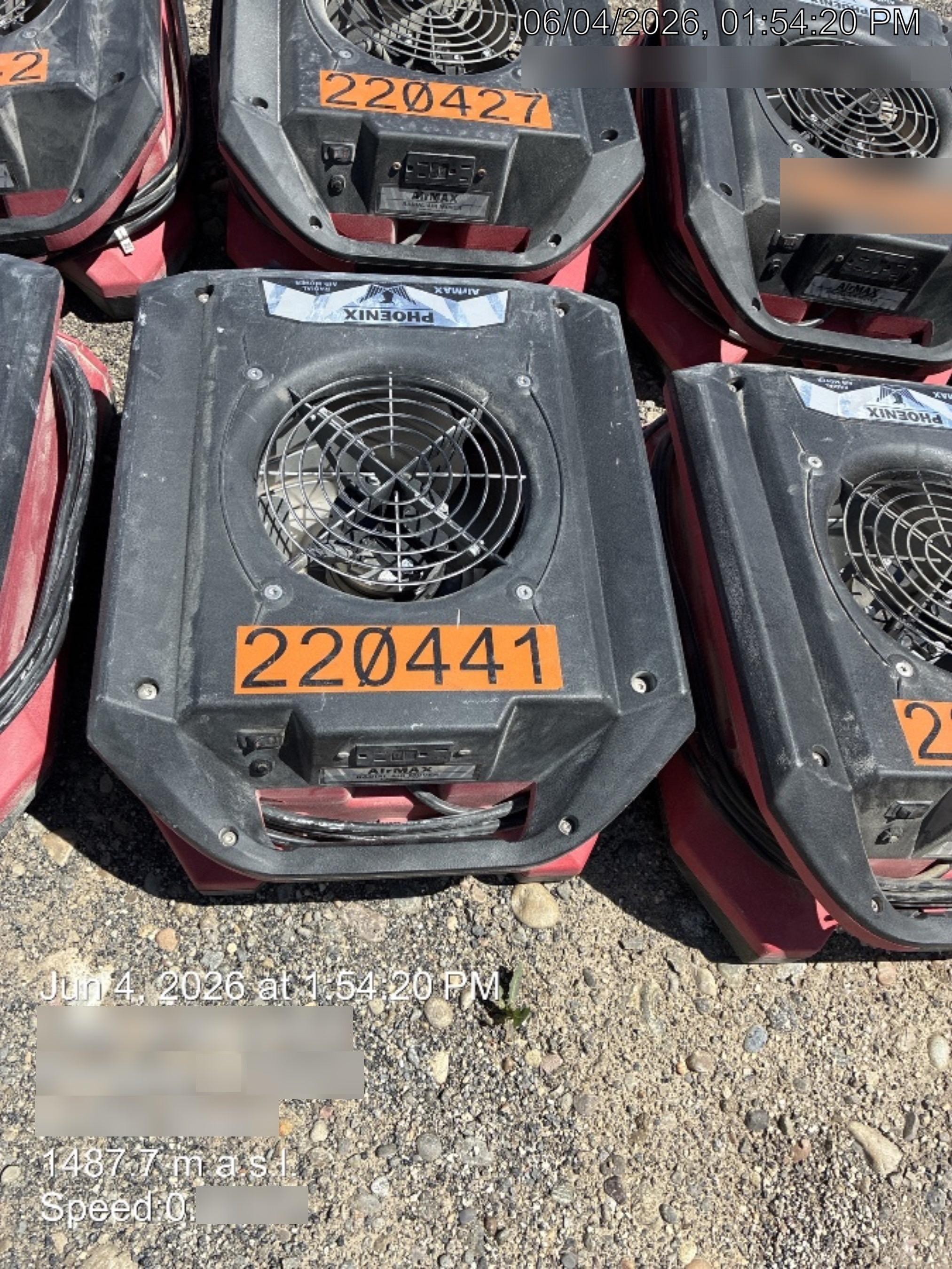 2022 PHOENIX AirMAX Radial Air Mover